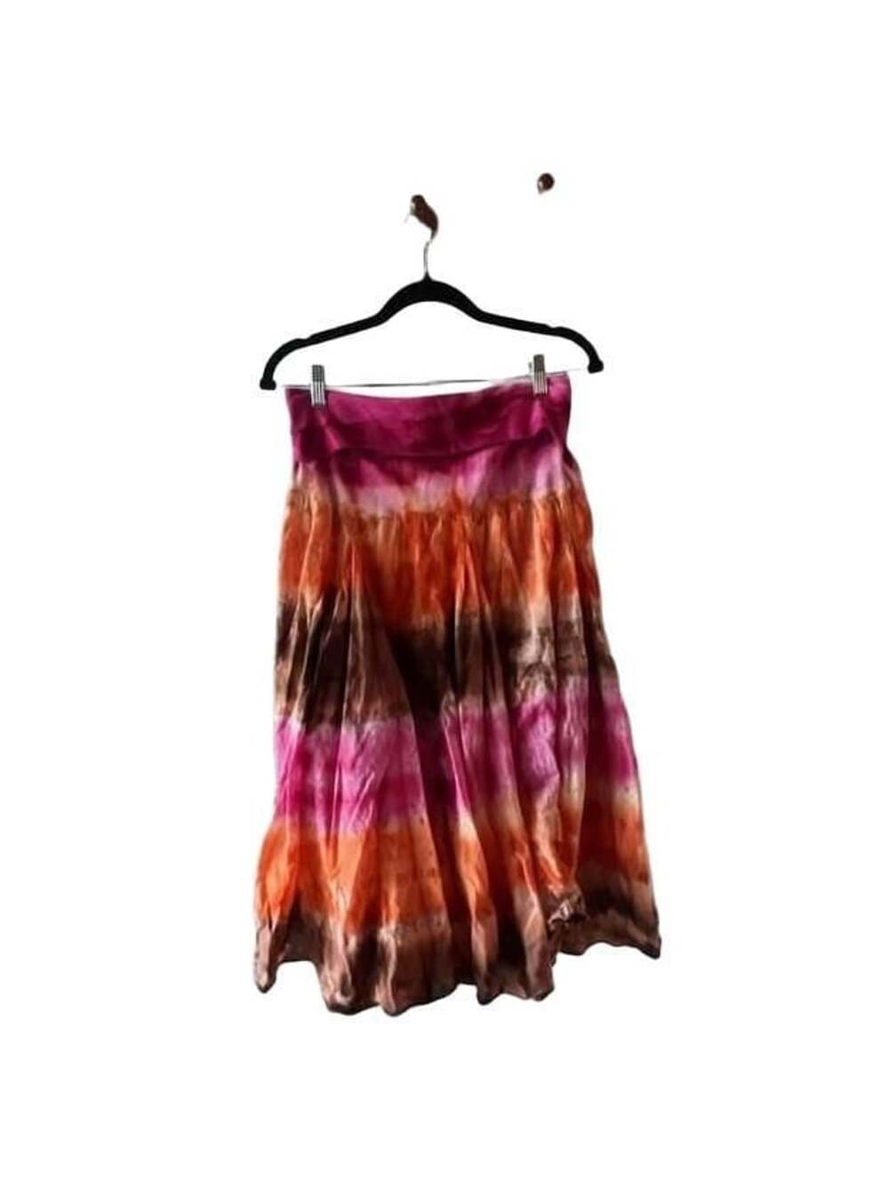 Tie Dye Fold Over Skirt Size M